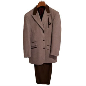 Men's 3pc Suit by Vittorio St Angelo (size 40R/34R)